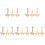 15Pcs Compact Replaceable Watch Charms Lightweight Alloy Watch Decor 2