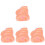 8 Pcs Simulation Pig Nose With Elastic Band Animal Mask 4