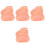 8 Pcs Simulation Pig Nose With Elastic Band Animal Mask 5