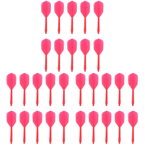 30 Pcs Professional Dart Flights And Shafts Accessory Set 2
