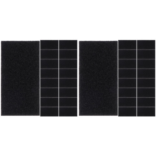 60 Sets Replaceable Adhesive Strips Compact Carpet Tape 1
