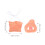 8 Pcs Simulation Pig Nose With Elastic Band Animal Mask 11