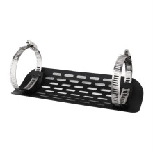 Exhaust Heat Shield for Motorcycle Pipes Exhaust Protection for Harley Universal Black