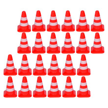 120 Pcs Simulation Barricade Models Teaching Aids Traffic Sign Toys