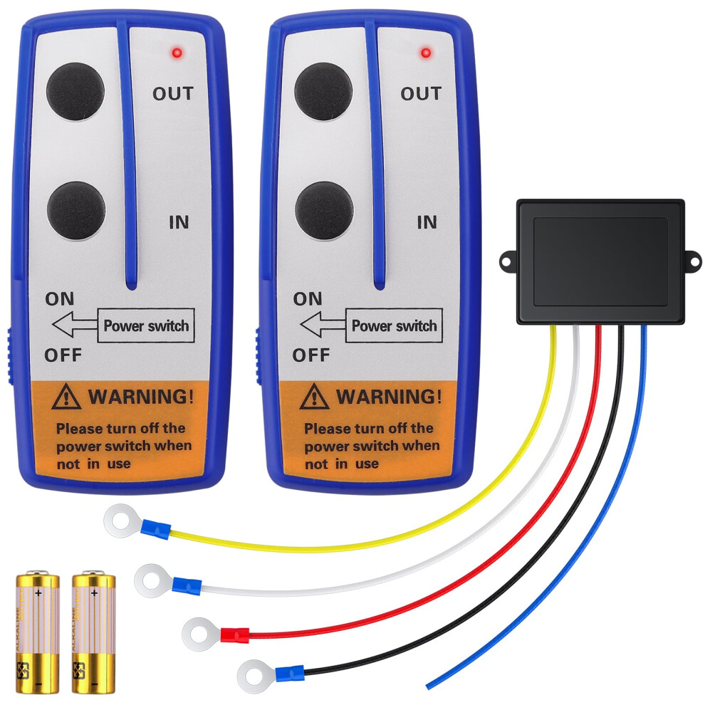 Remote Control For Winch 12V Up To 30M Winch Remote Switch For Jeep Atv Suv Light 9382693680570