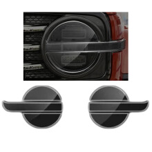 Headlight Tinting Film for Tank 300 , Car Exterior Film Headlight Film TPU Film Smoke Black