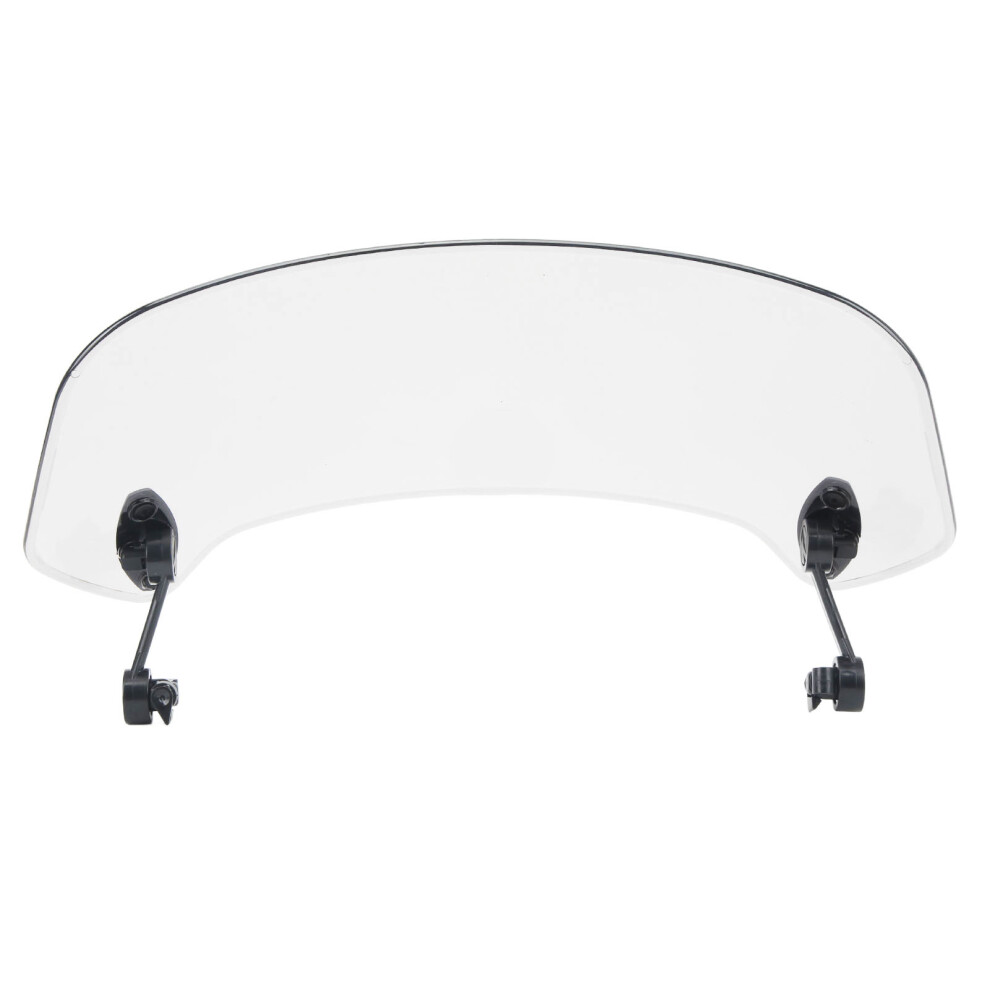 Adjustable Universal Transparent Motorcycle Windscreen Wind Deflector 7641381753494