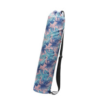 Yoga Mat Bag Canvas Duffle With Single Shoulder Strap, Zipper Pocket For Gym And Sports