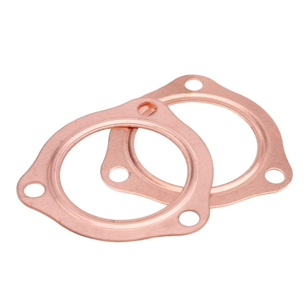 Exhaust Manifold 2.5 Inches, Reusable, For Sbc Bbc 302 350 454, Suitable For All 2.5Inch Collectors For Triangle Wedges, 2 Pieces 9347817996043