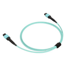 Faseroptisches Patchkabel 1m MPO auf MPO 8-Kern OM3 Ethernet-Transceiver