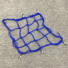 Elastic Motorcycle Bungee Net Motorcycle Storage Helmet Tank Bicycle Luggage Hook Net Accessories For Cafe Racer Cb 223 250 Blue