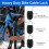 Pack of 2 Compact Cable Locks, 4Digit Code, for Luggage, Ski, Bicycle  Black, 75 cm 4
