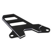 Metallischer Vorderkettenschutzdeckel für Suzuki LTZ400 2003–2014 Schwarz