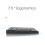 Wireless Numeric Keypad 22 Keys with Touchpad, 2.4G, 78x110mm 9
