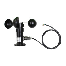 Wind Speed Sensor Aluminum Alloy Wind Transmitter RS485 Pulse Output 420mA 05V Anemometer
