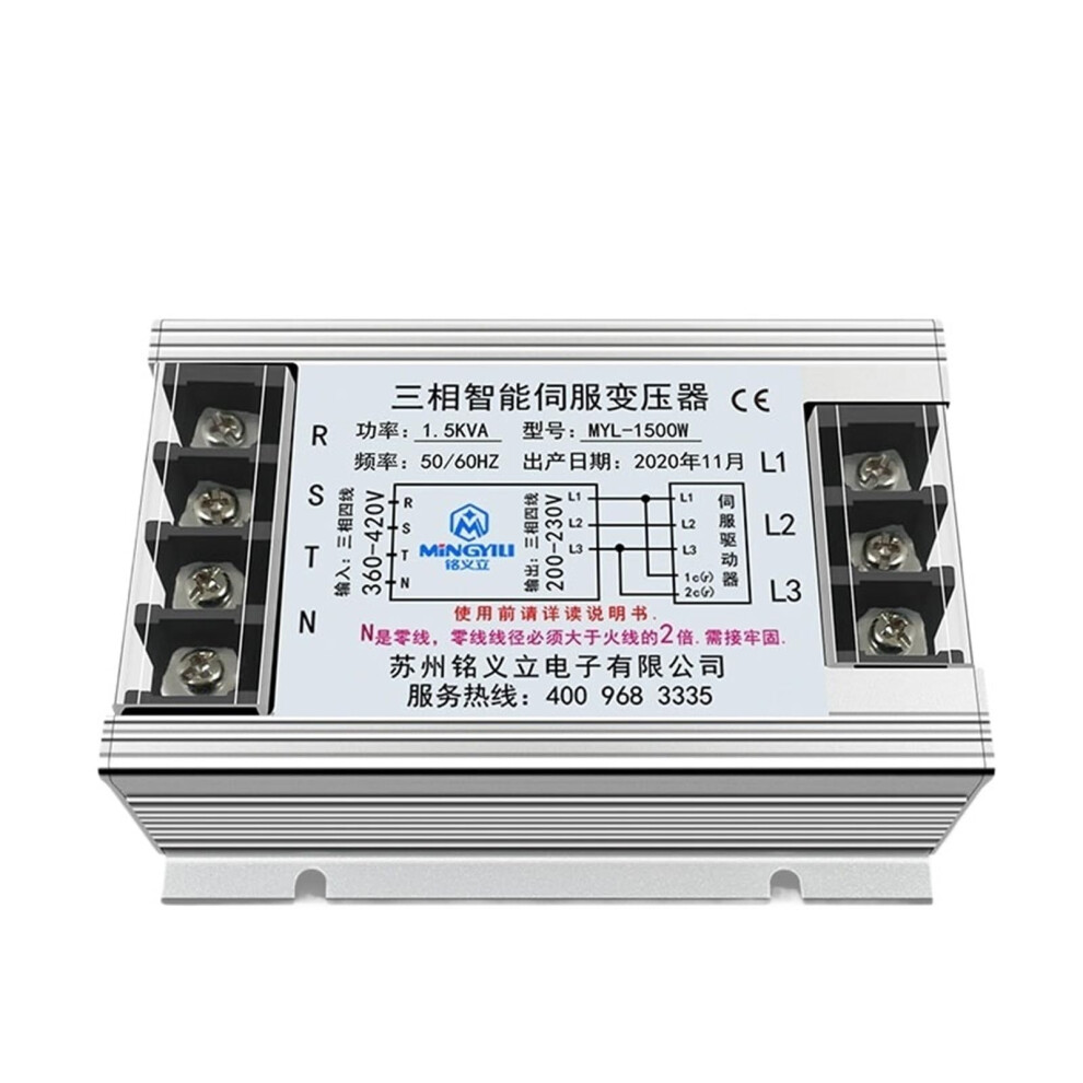 Threephase Intelligent Electronic Servo Isolation 1.5Kva Isolation Transformer 380V 220V 1500W 9189345343414