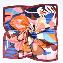 Verstelbare omslagdoek voor dames, op meerdere manieren te dragen, lichtgewicht sjaal, modieuze bandana met ademende stof, zijdeachtige sjaal voor op