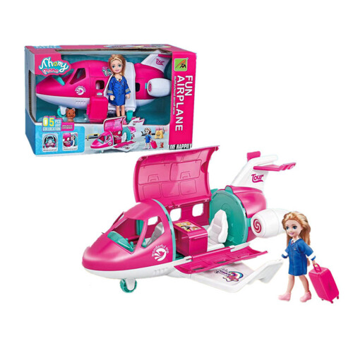 Sky Explorer Playset, Dreamplane Playset With Interactive Features & Over 15 Accessories For Immersive Play