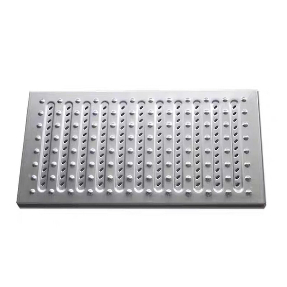 Stainless Steel Drain Grate Heavyduty Rust Resistant Cover For Driveway Garage Pool Deck 20Cm Silver 9189345343476