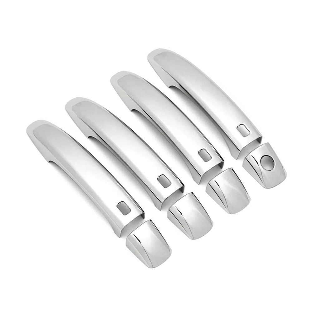 Exterior Door Handle Cover For Q3 Q5 A4 B8 20092015 Car Antiscratch Carbon Chrome 9382693682017