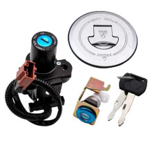 Motorcycle ignition switch, fuel tank cap lock, key, ignition lock, locks for CB500, CBR500R, RA, CB500F, FA, CB500X 13 14 15