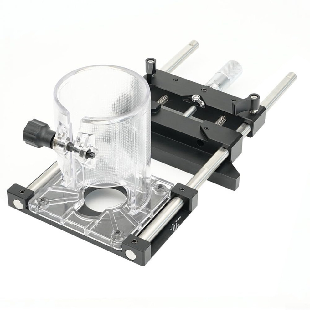 65Mm Trimmer Edge Router Jig With Fine Adjustment Milling Groove Bracket Base For Precision Milling 9189345343568
