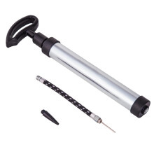 Football pumps for sports balls, hand pumps with needle nozzle, extension hose, basketball, volleyball, soccer, sports ball inflator pump.