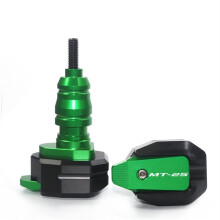 Motorcycle Crash Protection Bar Motorcycle Accessories Crash Protection Frame Slider AntiCrash Pad For Yamaha MT03 MT25 YZF R3 R25 (MT25 Green)