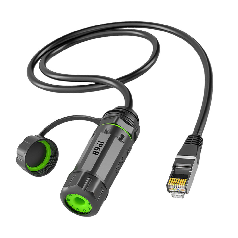 Waterproof Rj45 Coupler Cat6 Outdoor Ethernet Connector For Stable Gigabit Networking 100Cm 9164114311504