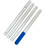 Aluminum Telescopic Pool Pole 4 Section 140cm Extension Pole for Pool Netting Sturdy Generic Pole 4