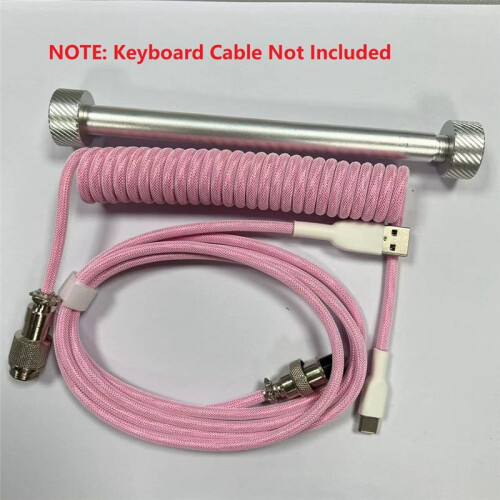 Coiled Cable Protection Rod Coiled Keyboard Cable Weight Fixed Rod Reel Stick Flexible Cable Organizer Winder 2