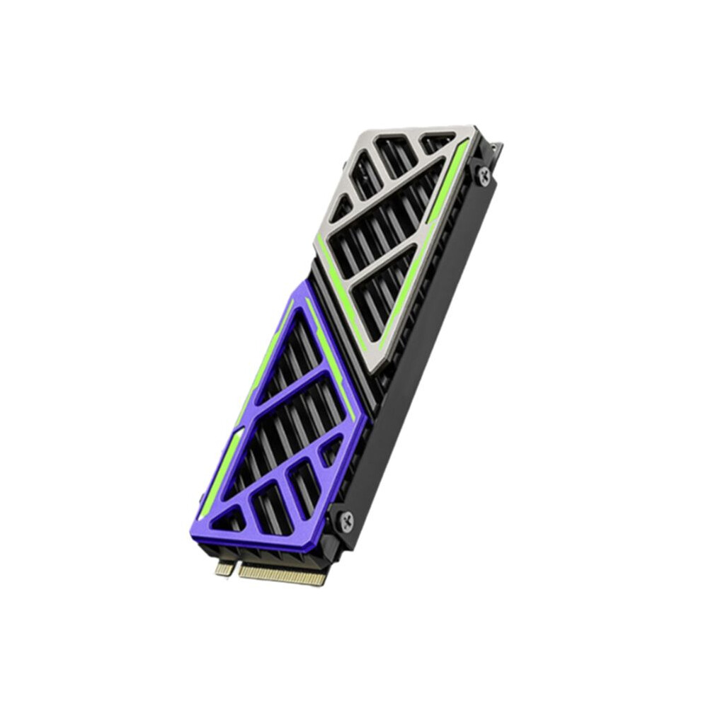 M.2 Ssd Heatsink 2280 Nvme Ngff Radiator Magnesium Aluminum Alloy Pc Efficient Cooler With Thermal Silicone Pad 6034191353922