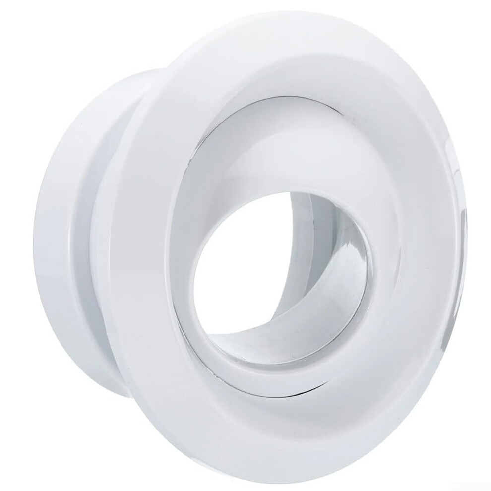6 Inch Round Ceiling Vent Diffuser 360 Adjustable Airflow Abs Plastic For Home Office Bathroom 9382693869692