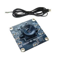 OV9732 USB-Cameramodulebord 65 Graden 32x32mm Gezichtsherkenningsbeeldacquisitie voor Raspberry Pi-Camera 1 Meter Kabel