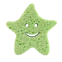 Baby Bath Sponge Soft Pulp Sponge For Babies Green Shower Sponge