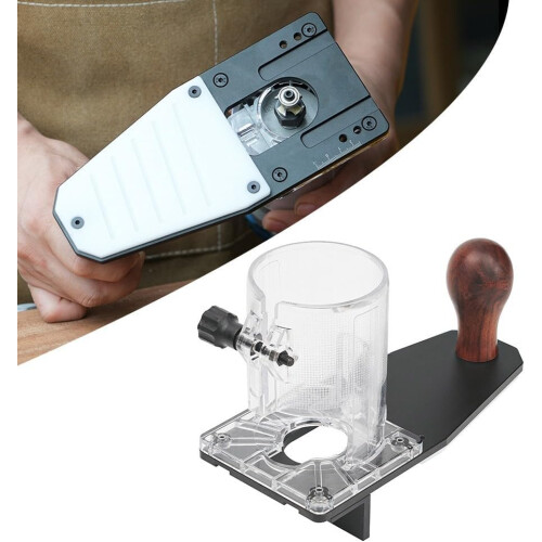 Balanced Plate Tool For Carpentry Inverted Plate Base Flip Board Trimming Machine R Angle Trimming Bracket 2