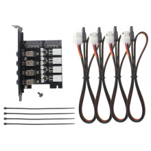 Dual-Channel-Festplattencontroller - Stromsparende PCI-Erweiterungskarte mit -Kabel Verbessert die PC-Leistung