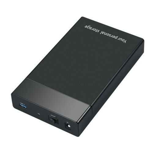 Caixa Externa para HDD de 3,5 Polegadas HDD de 3,5 Polegadas 2,5 Polegadas  para USB 3.0 6 Gbps Gabinete para HDD  III SSD Case Plugue UE 2