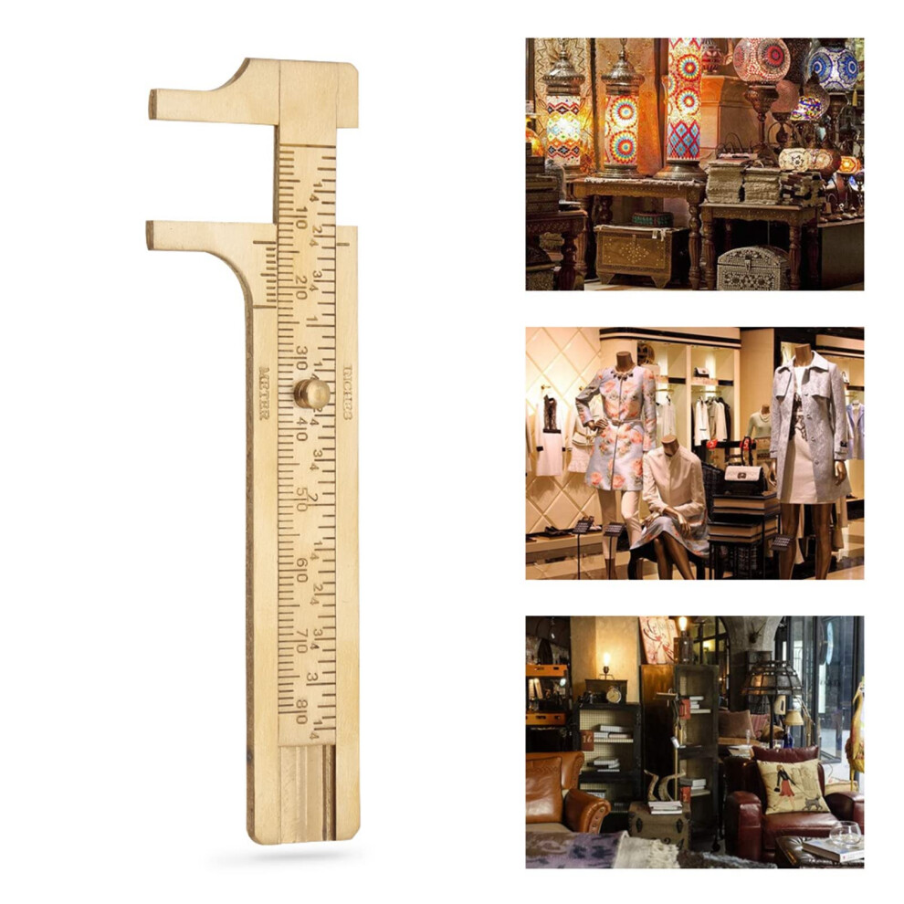 Precision Brass Measuring Instrument For Engineers And Craftsmen (Double Scale 80 Mm) Double Scale 80 Mm Double Scale 80 Mm 9347817998665