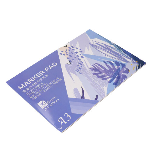 Markerblock, Skizzenbuch, 30 Blatt Papier, 1