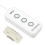 3 Key USB Macro Programming Key Keypad USB Keyboard Support Multiple Platform Portable Custom  Keyboard White 3