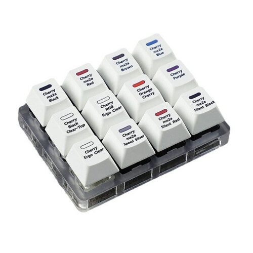 MX2A Key  Tester 12-Key Mechanical Keyboard Sampler  Testing Tool for Mechanical Keyboard