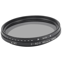 ND2-400 Neutral Density Fader Variable ND Filter Adjustable 49mm Filter for  for  for  Camera Lens