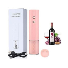 Rechargeable Electric Wine Opener with USB Fast Charging Automatic Corkscrew for All Bottle Sizes