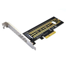 M.2 NVMe SSD Till PCI-E 4.0 Adapter Card PCI-E X4 4.0 GEN4 NVME KEY-M.2 Adapter Card Support 2230/2242/2260/2280/22110 SSD