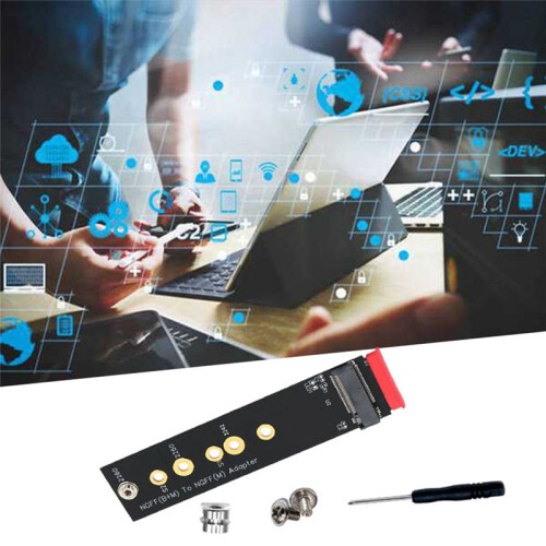 Ny Version M.2 (NGFF) Key B+M To Key M Adapter för PCI-E Bus SSD StöDer 2242/2260/2280 Typ M.2 Key M SSD Dimension 2