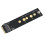 Ny Version M.2 (NGFF) Key B+M To Key M Adapter för PCI-E Bus SSD StöDer 2242/2260/2280 Typ M.2 Key M SSD Dimension 4