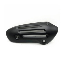 For Vespa Sprint 150 2016 Primavera 125/150 2014 Motorcycle Exhaust Pipe Cover Protection Muffler Motorcycle Exhaust Muffler (Black)