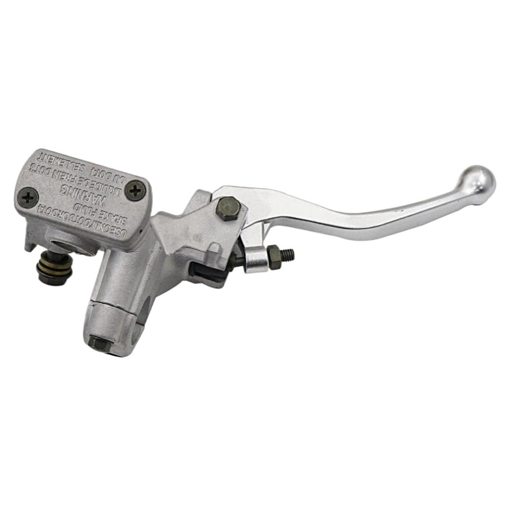 Universal Motorcycle Hydraulic Brake Master Cylinder Left Right Disc Brake Lever Compatible With Various Models (Right) Black 9382693683472