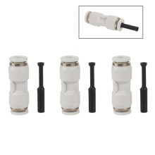 3-Teiliger Pneumatischer PTFE-Schlauchverbinder, 1,75 mm Filament-Extruder-Schnellverbinder für X1 X1C X1E P1P P1S
